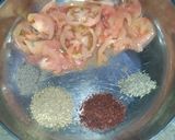 A picture of step 2 of Egg keema burger.
