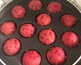 A picture of step 9 of Beetroot and Walnut Paniyarams.