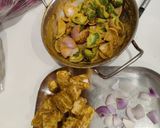 A picture of step 1 of Paneer Tikka in Air Fryer.