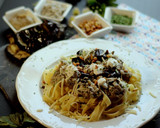 Foto del paso 7 de la receta: Tagliatelles en Salsa de Berenjena y Ricota