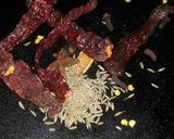 A picture of step 1 of Chicken Bhuna.