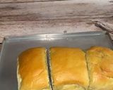 Foto langkah ke 9 dari resep Roti Tawar Discard Sourdough Matcha (Eggless).