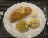A picture of step 4 of Mid Week stuffed Chicken with Ham and Cheese - Thanks mum :P Enjoy :P.