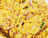 प्याज़ के कुरकुरे पकोड़े (pyaz ke kurkure pakode recipe in Hindi) रेसिपी चरण 4 फोटो