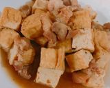 Hình bước làm 4 của món Thịt kho đậu hủ