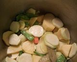 Foto del paso 2 de la receta Crema de verduras con Grana Padano