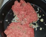 A picture of step 2 of Grandma's stuffed cabbage filling