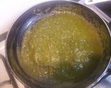 A picture of step 8 of Makki ki Roti with Palak Paneer.