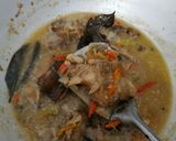 Foto langkah ke 4 dari resep Lodeh Iwak Pe Pedass.