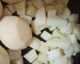 Foto del paso 1 de la receta: Papas con champiñón