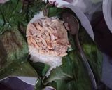 Foto langkah ke 9 dari resep Nasi Liwet Bakar isi Ayam Pedas.
