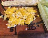A picture of step 2 of California Farm Fresh Corn and Lima Beans Succotash Dinner.