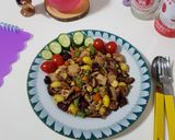รูปขั้นตอนการทำที่ 3 ของ ข้าวผัดแปะก๊วยธัญพืช vegan