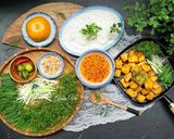 Hình bước làm 7 của món Chả cá Lã Vọng từ cá hồi