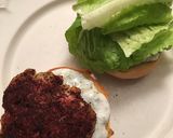 A picture of step 8 of Low fat Greek turkey burgers.