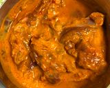 A picture of step 1 of Shahi Mutton Kasundi.