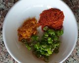 A picture of step 1 of Masala Poori.
