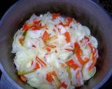 Foto del paso 3 de la receta: Nidos en salsa de verduras