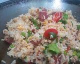 รูปขั้นตอนการทำที่ 2 ของ ข้าวผัดกุนเชียง🍛