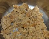 A picture of step 4 of Ramdana/Rajgira Laddoos.