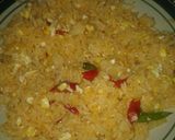 Foto langkah ke 5 dari resep Nasi goreng bawang bombay setan tanpa telur.