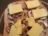 Mushroom and Cheese Sandwich