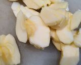 Foto del paso 1 de la receta: Torta de Manzana-Banana invertida Vegana 🍎🍌❤