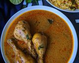 A picture of step 8 of Coconut Chicken Curry.