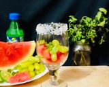 वॉटरमेलन ग्रेप्स मोजीतो (watermelon grapes mojito recipe in Hindi) रेसिपी चरण 3 फोटो