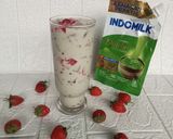 Foto langkah ke 7 dari resep Stroberi Sagu Matcha Creamy.