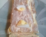 Foto del paso 5 de la receta: Pionono Salado de Salchichón Primavera Queso y Huevo rallado😀👅