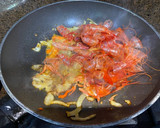 Foto del paso 4 de la receta: Pasta con salsa de gamba roja