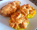 Foto del paso 6 de la receta: Zapallitos y berenjenas rellenas de arroz y tofu