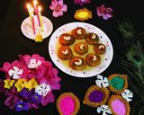 A picture of step 10 of Rasila Kakara Pitha.