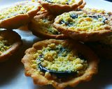 Foto langkah ke 6 dari resep Blueberry crumble pie.