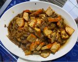 Foto langkah ke 3 dari resep Tahu Cah Sapi Caipo.