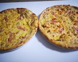 Carbonara pizza recept fázis 4 fotója
