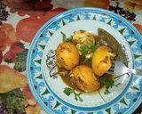 A picture of step 4 of Garlic Egg Curry.