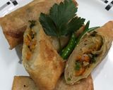 Foto langkah ke 4 dari resep Lumpia Isi Sayur.