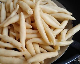 Bidaran keju (cendol keju) - Step 6