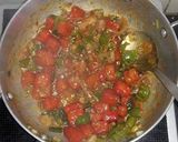 A picture of step 8 of Chilli Paneer.