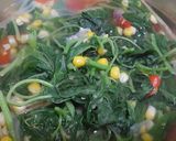 Foto langkah ke 4 dari resep Sayur bayam jagung.