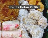 Foto langkah ke 6 dari resep Lupis Ketan Putih Bungkus Daun Pisang.
