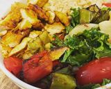 Φωτογραφία βήματος 4 της συνταγής Chicken salad bowl χωρίς λάδι