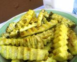 A picture of step 6 of Patterned Fries.
