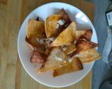 Foto del paso 4 de la receta: Nachos caseros con fajitas 🌮 en Air fryer