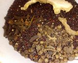A picture of step 1 of Kunun tamba.