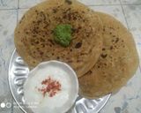 આલું પરાઠા વીથ દહીં (Aloo parotha with dahi Recipe In Gujarati) રેસીપી સ્ટેપ4ફોટો