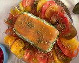 Une image de l'étape 8 de Terrine de concombres / saumon, aux petits suisses, et pignons.