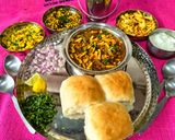 A picture of step 9 of Fiery Spicy Kolhapuri Puneri Misal Pav - The Pride Of Every Maharashtrian House & Street Food.